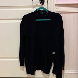 Black cardigan